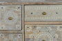 Giner y Colomer Telefonera Madera de Mango Natural 7 Cajones Mueble Auxiliar Artisanal